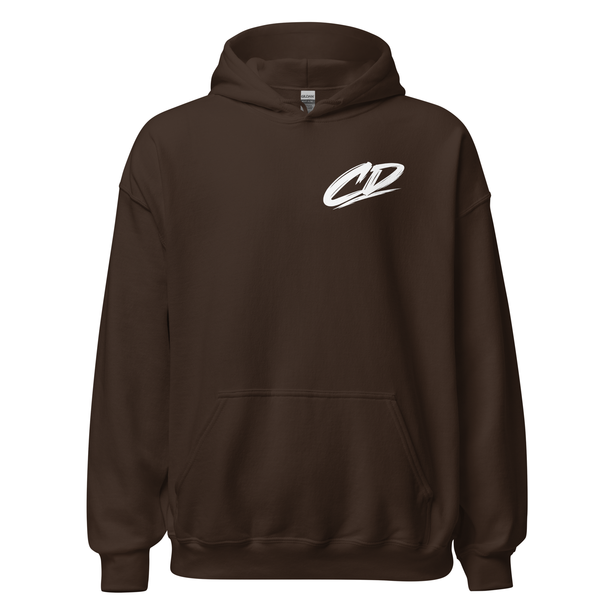 Unisex Hoodie Curve District weiß