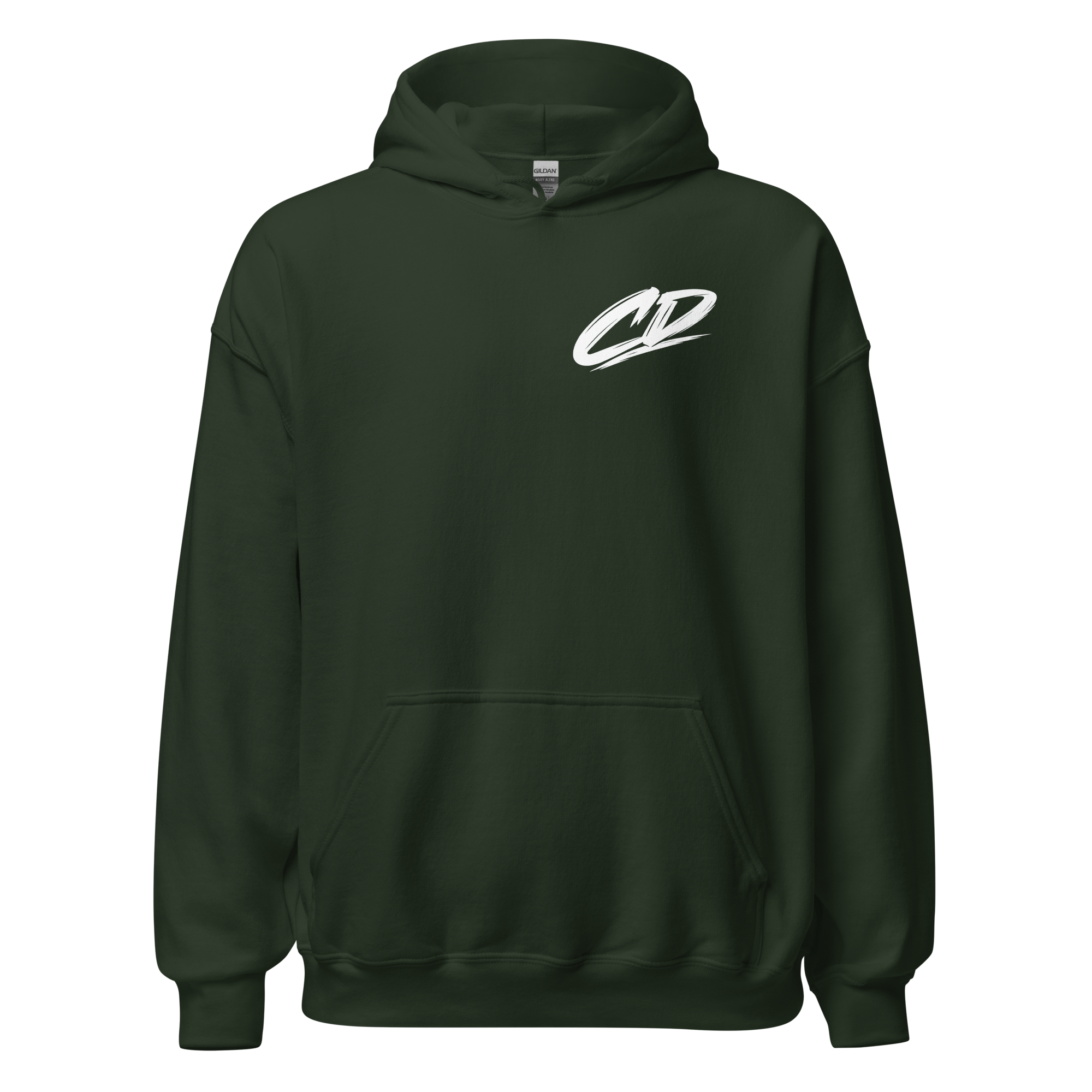 Unisex Hoodie Curve District weiß